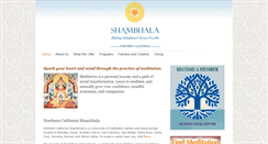Desktop Screenshot of norcal.shambhala.org