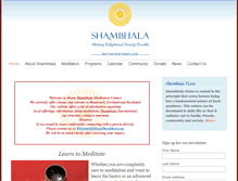 Tablet Screenshot of brunswickmaine.shambhala.org