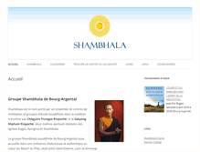 Tablet Screenshot of bourg-argental.shambhala.fr