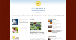 Desktop Screenshot of pittsburgh.shambhala.org