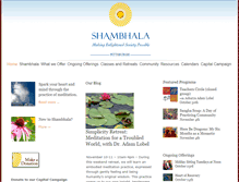 Tablet Screenshot of pittsburgh.shambhala.org
