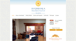 Desktop Screenshot of philadelphia.shambhala.org