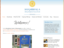 Tablet Screenshot of minneapolis.shambhala.org