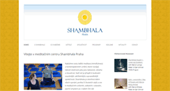 Desktop Screenshot of praha.shambhala.info