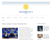 Tablet Screenshot of praha.shambhala.info