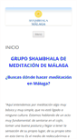 Mobile Screenshot of malaga.shambhala.es