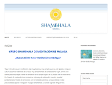 Tablet Screenshot of malaga.shambhala.es