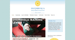 Desktop Screenshot of halifax.shambhala.org