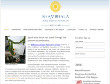 Tablet Screenshot of kailua.shambhala.org