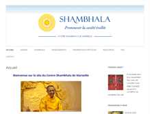 Tablet Screenshot of marseille.shambhala.fr