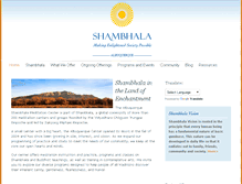 Tablet Screenshot of albuquerque.shambhala.org
