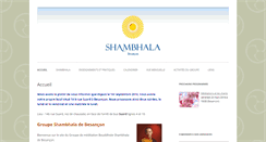 Desktop Screenshot of besancon.shambhala.fr