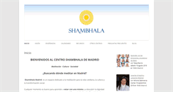 Desktop Screenshot of madrid.shambhala.es