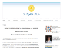 Tablet Screenshot of madrid.shambhala.es