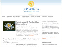 Tablet Screenshot of hamilton.shambhala.org